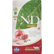 FARMINA ND PRIME Neutered Cat Chicken & Pomegranate 1.5kg