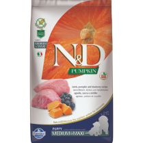 FARMINA ND PUMPKIN Puppy Lamb & Blueberry Med/Maxi 2.5kg