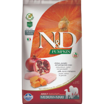 FARMINA ND PUMPKIN Dog Chicken&Pomegranate AD Med/Maxi 2.5kg