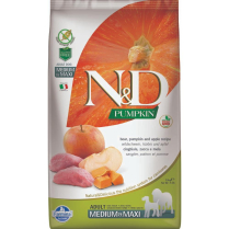 FARMINA ND PUMPKIN Dog Boar & Apple AD Med/Maxi 2.5kg