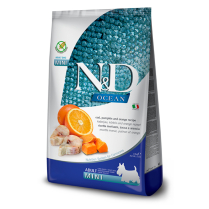 FARMINA ND OCEAN Dog Cod, Pumpkin & Orange AD Mini 7kg