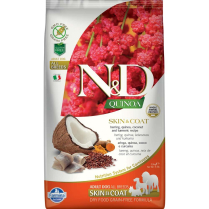 FARMINA ND QUINOA Dog Skin & Coat Herring AD Med/Maxi 7kg