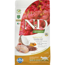 FARMINA ND QUINOA Cat Skin & Coat Quail 1.5kg