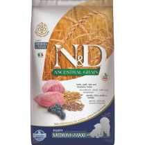 FARMINA ND ANCESTRAL Puppy Lamb &Blueberry AD Med/Maxi 2.5kg