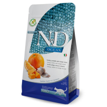 FARMINA ND OCEAN Adult Cat Herring, Pumpkin & Orange 5kg