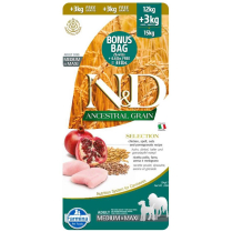 FARMINA ND ANCESTRAL Dog Chicken & Pomegranate AD Med/Maxi 1