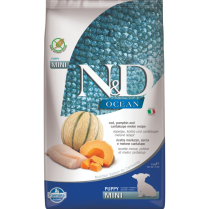 FARMINA ND OCEAN Puppy Cod, Pumpkin & Cantaloupe Mini 7kg