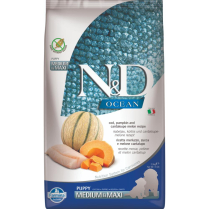 FARMINA ND OCEAN Puppy Cod,Pumpkin&Cantaloupe Med/Maxi 2.5kg