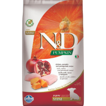 FARMINA ND PUMPKIN Puppy Chicken & Pomegranate Mini 2.5kg