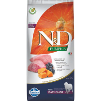 FARMINA ND PUMPKIN Dog Lamb & Blueberry AD Maxi Giant 12kg