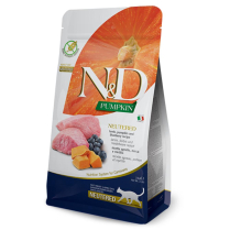 FARMINA ND PUMPKIN Neutered Cat Lamb & Blueberry 1.5kg