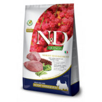 FARMINA ND QUINOA Dog Weight Management Lamb AD Mini 2.5kg