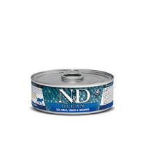 FARMINA ND OCEAN Cat Sea Bass, Squid & Shrimp 24/70g