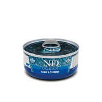 FARMINA ND OCEAN Cat Tuna & Shrimp  24/70g