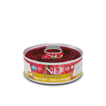 FARMINA ND QUINOA Cat Skin & Coat Quail & Coconut  24/80g