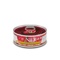 FARMINA ND QUINOA Cat Skin & Coat Venison & Coconut 24/80g