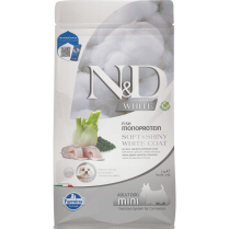 FARMINA ND WHITE Dog Sea Bass & Norwegian Kelp AD Mini 2kg