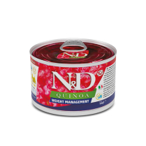 FARMINA ND QUINOA Dog Weight Management Lamb MINI 6/139g