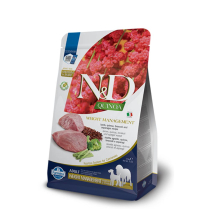 FARMINA ND QUINOA Dog Wgt Management Lamb AD Med/Maxi 2.5kg