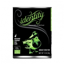 IDENTITY Dog Cage-Free Canadian Duck 12/13oz
