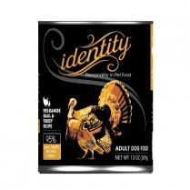IDENTITY Dog Free-Run Quail and Turkey 12/13oz