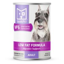 SQUARE Pet VFS Dog Low Fat Formula Can 12/369g