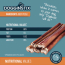 DOGGINSTIX Dog Chew - Bully Sticks Cane 30-32" (25ct)