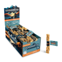 DOGGINSTIX Braided Lamb Collagen 6" 45ct