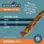 DOGGINSTIX Dog Chew - Tripe Beef Braided Sticks 6" (30ct)