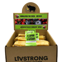 LIVSTRONG Himalayan Yak Cheese CranBlue XL 175g Bulk 15ct