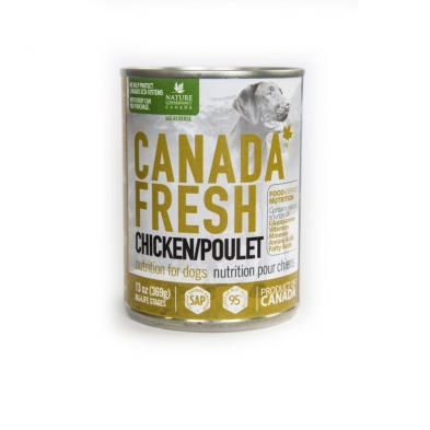 Canada Fresh Dog Food Chicken 369g, 12 Pack, High Protein