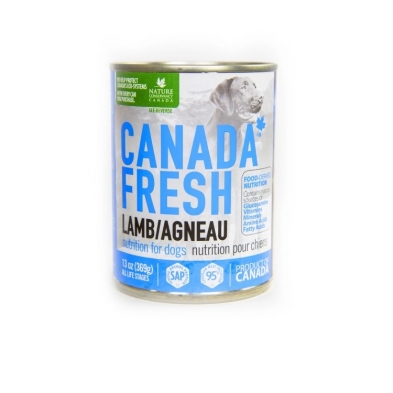Canada Fresh Dog Food Lamb 369g, 12 Pack, High-Protein