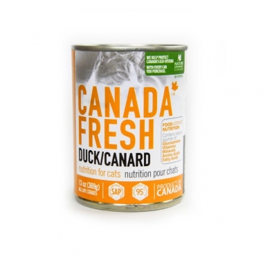 Canada Fresh Cat Food Duck 369g, 12 Pack, Grain-Free