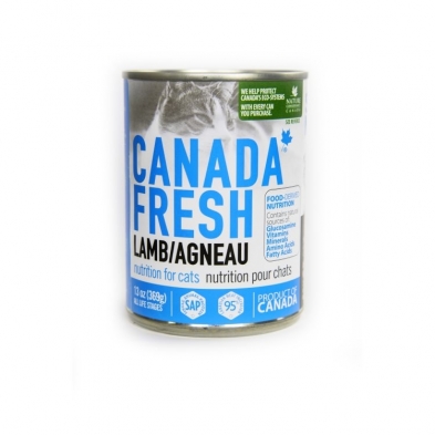 Canada Fresh Cat Food Lamb 369g, 12 Pack, High-Protein
