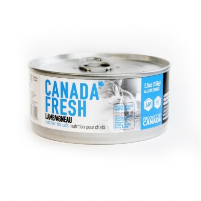 Canada Fresh Cat Food Lamb 156g, 24 Pack, High-Protein