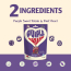 BENNY BULLY Dog Treat - PURPLE Sweet Potato + Beef Heart 53g