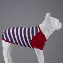 LINDODOGS Double Red Tshirt Size 8