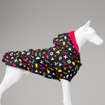 LINDODOGS Joy Polar Fleece Raincoat Size 7