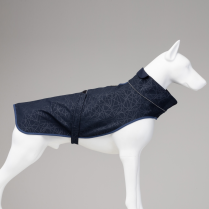 LINDODOGS SoftShell Navy Magnetic Raincoat Size 3