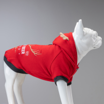 LINDODOGS North Deer Red Sweat Size 6