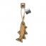 TALL TAILS Toy Leather - NATURAL Wool Trout 16"