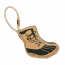 TALL TAILS 16" Natural Leather & Wool Hiking Boot Toy