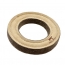 TALL TAILS 7" Natural Leather & Wool Ring Toy