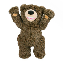 TALL TAILS 14" Rope Body Grizzly Bear Toy