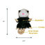 TALL TAILS 11" Rope Body Possum Toy