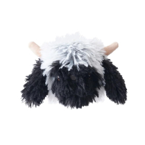 TALL TAILS Toy Plush - Squeaker Highland Sheep Head