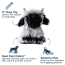 TALL TAILS Toy Plush - Squeaker Highland Sheep