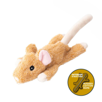 TALL TAILS Toy Plush - Squeaker Stuffless Mouse 8"