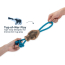 TALL TAILS 12" Natural Leather Color Fish Tug Toy