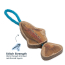 TALL TAILS 16" Natural Leather Color Jointed Trout Tug Toy